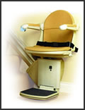 Silver Stairlifts Straight Stairlift